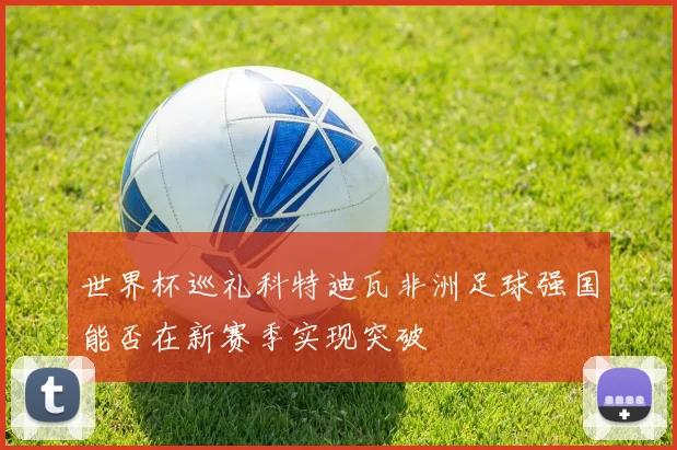 世界杯巡礼科特迪瓦非洲足球强国能否在新赛季实现突破
